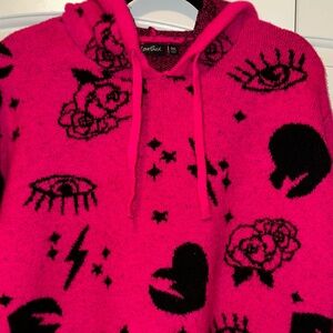 Cardigan with Hoodie